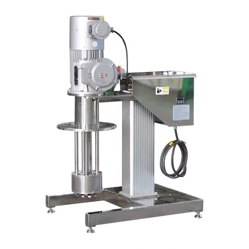 40 Litres Electrical lift Dispersing Basket Bead Grinding Mill