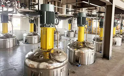 RUMI Vacuum Dual Planetary Mixer Applications