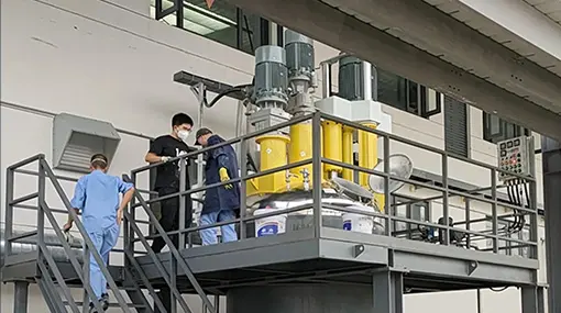 6000 litres Explosion Proof Multi-functional High Speed Dispersing Tank