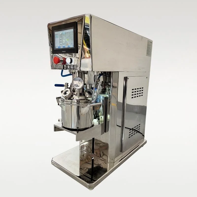 Lab Vacuum Double Shaft Dispersing Mixer