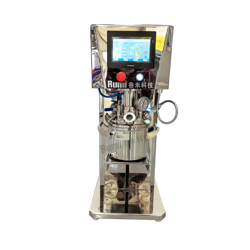 Lab Vacuum Double Shaft Dispersing Mixer