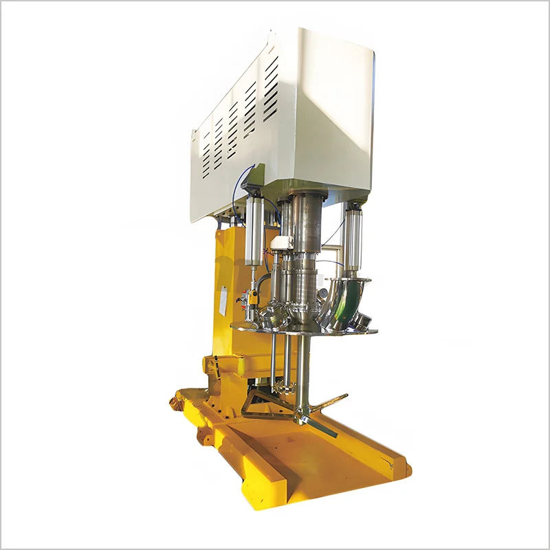Hydraulic Lifting Double Shaft Butterfly Mixer