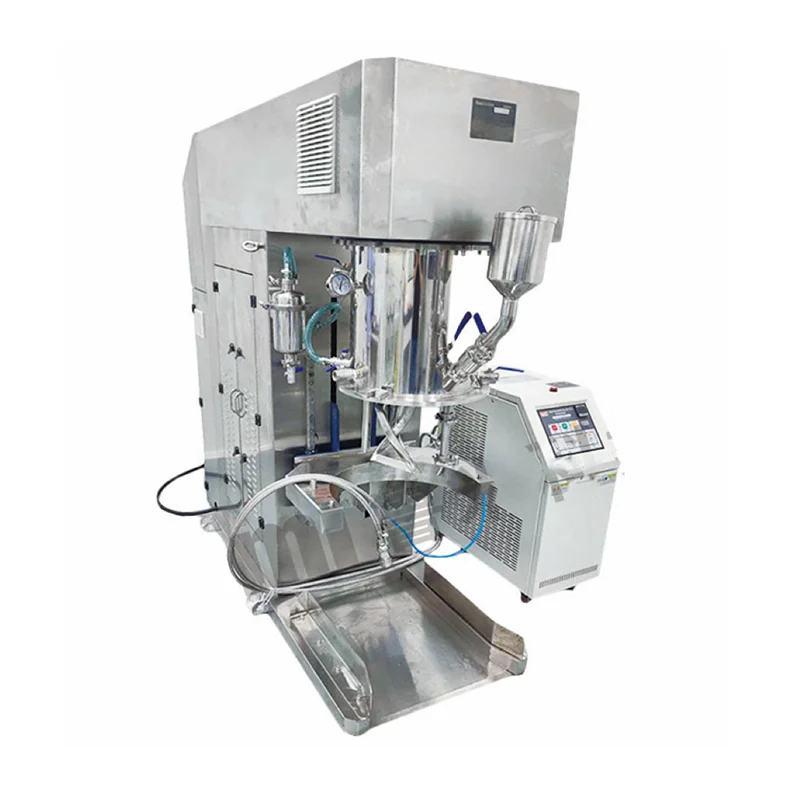 Middle Batch Full Stainless Steel Vacuum Double Planetary Mixer