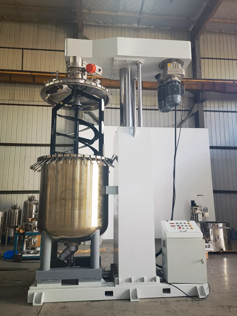 2000L Hydraulic Lift Double Shaft Mixer