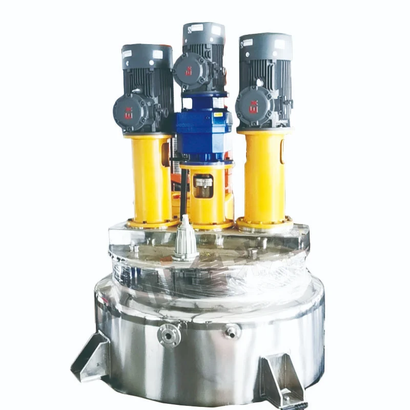 Three Shaft Dispersing Mixing Vessel