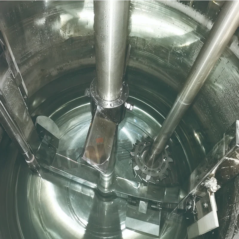 Three Shaft Dispersing Mixing Vessel