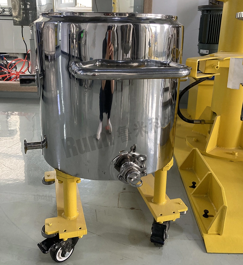 Vacuum Hydraulic Lifting Double Shaft Dispersing Mixer