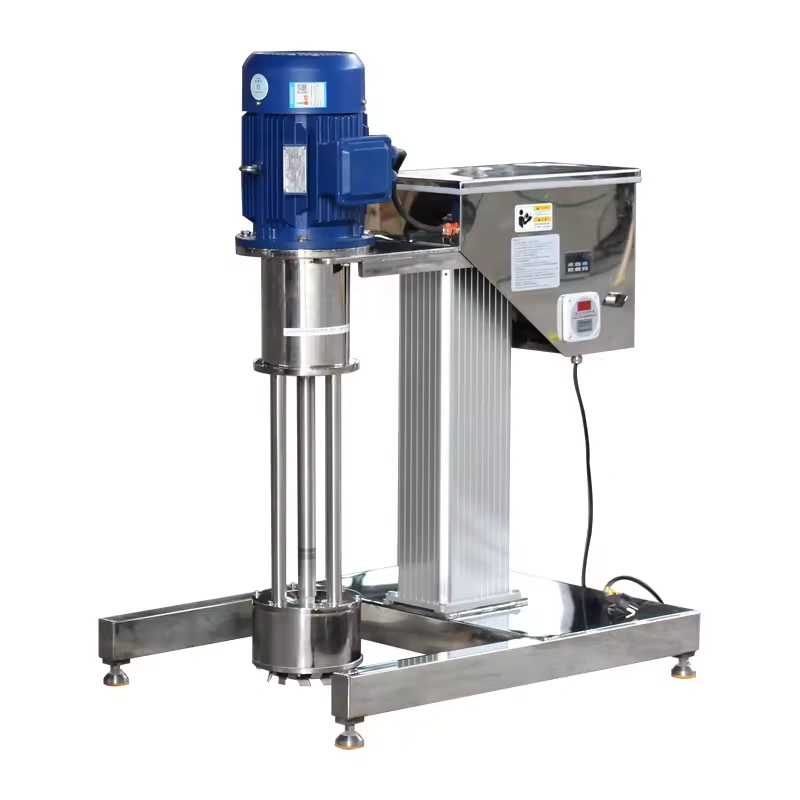 0-40L Electrical lift Dispersing Basket Bead Grinding Mill